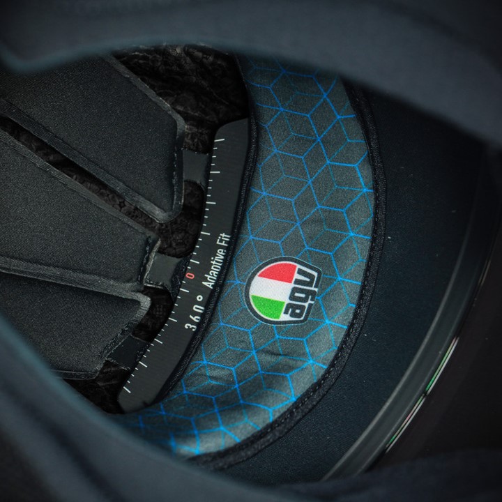 AGV Pista GP - Interior exclusivo